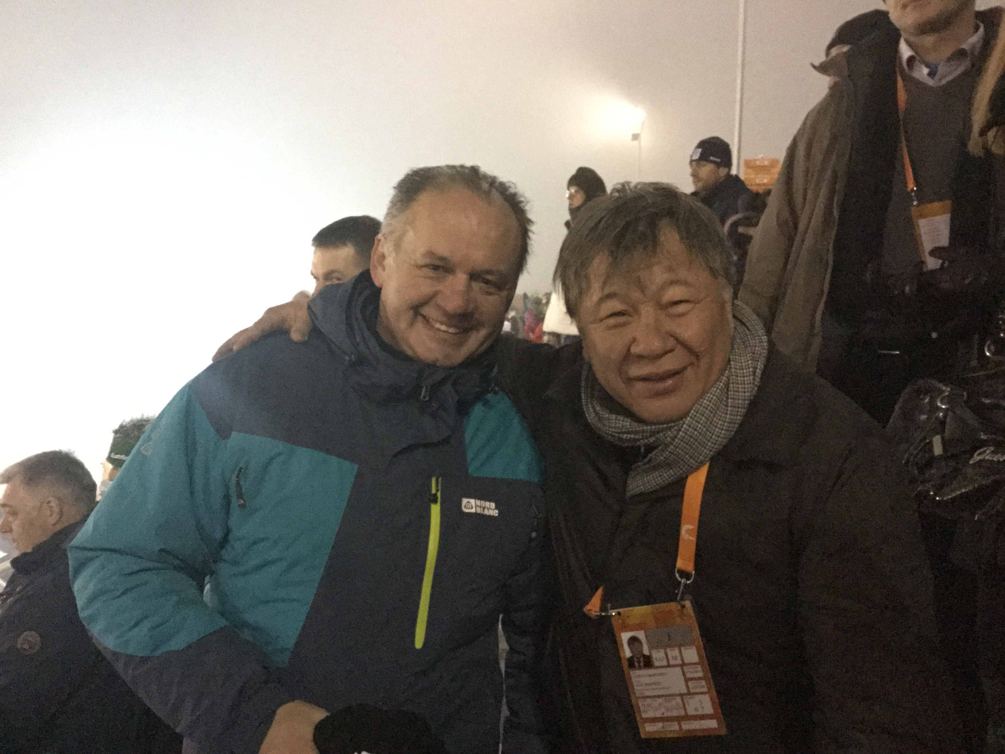 С Президентом Словакии